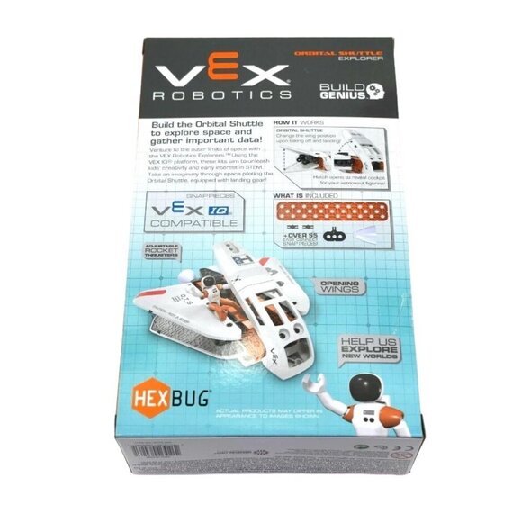 HEXBUG VEX Robotics Orbital Shuttle Explorer STEM Kit For Ages 6+ With 55+ Piece - Picture 3 of 7